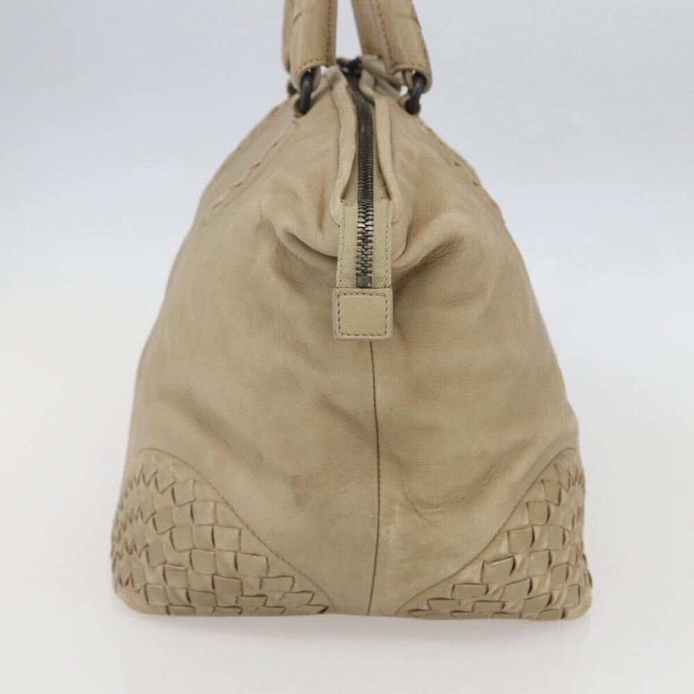Bottega Veneta Zip Top Leather with Intrecciato Detail Large - Picture 4 of 16
